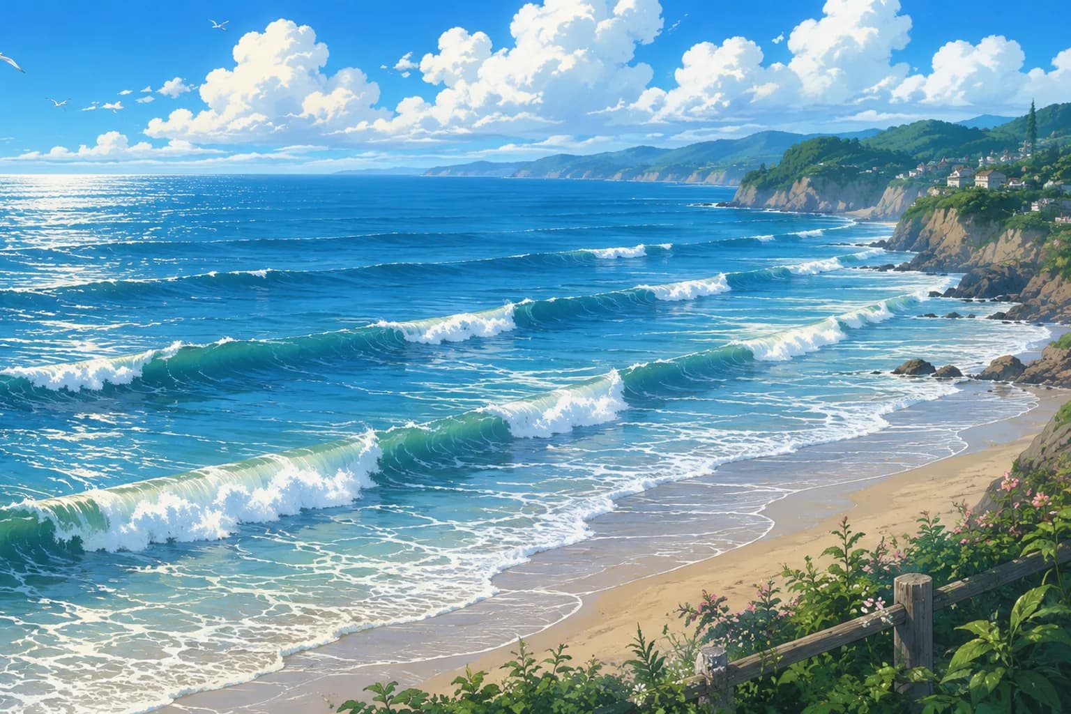 Pourquoi la mer a des vagues ?