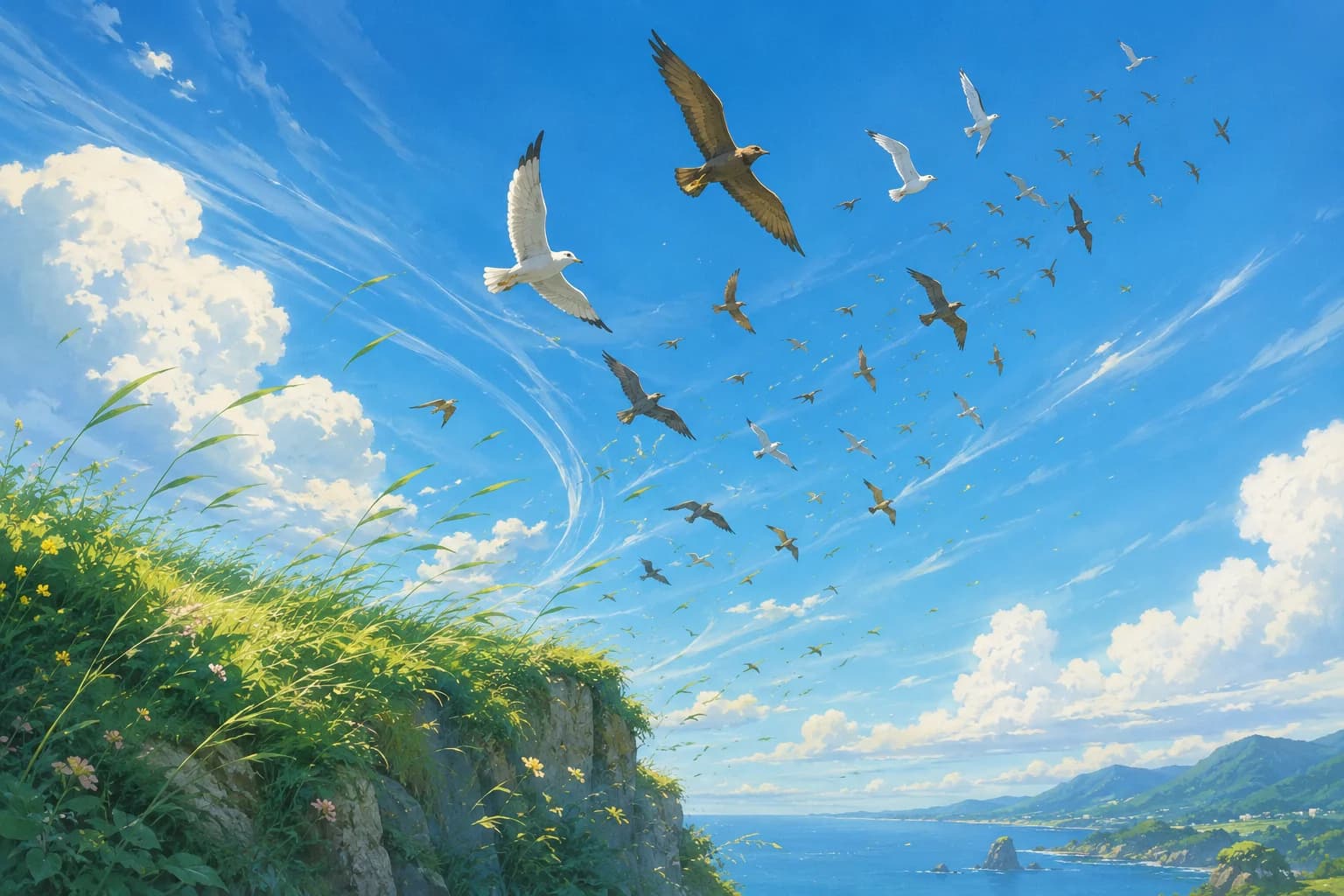 Pourquoi les oiseaux volent ?