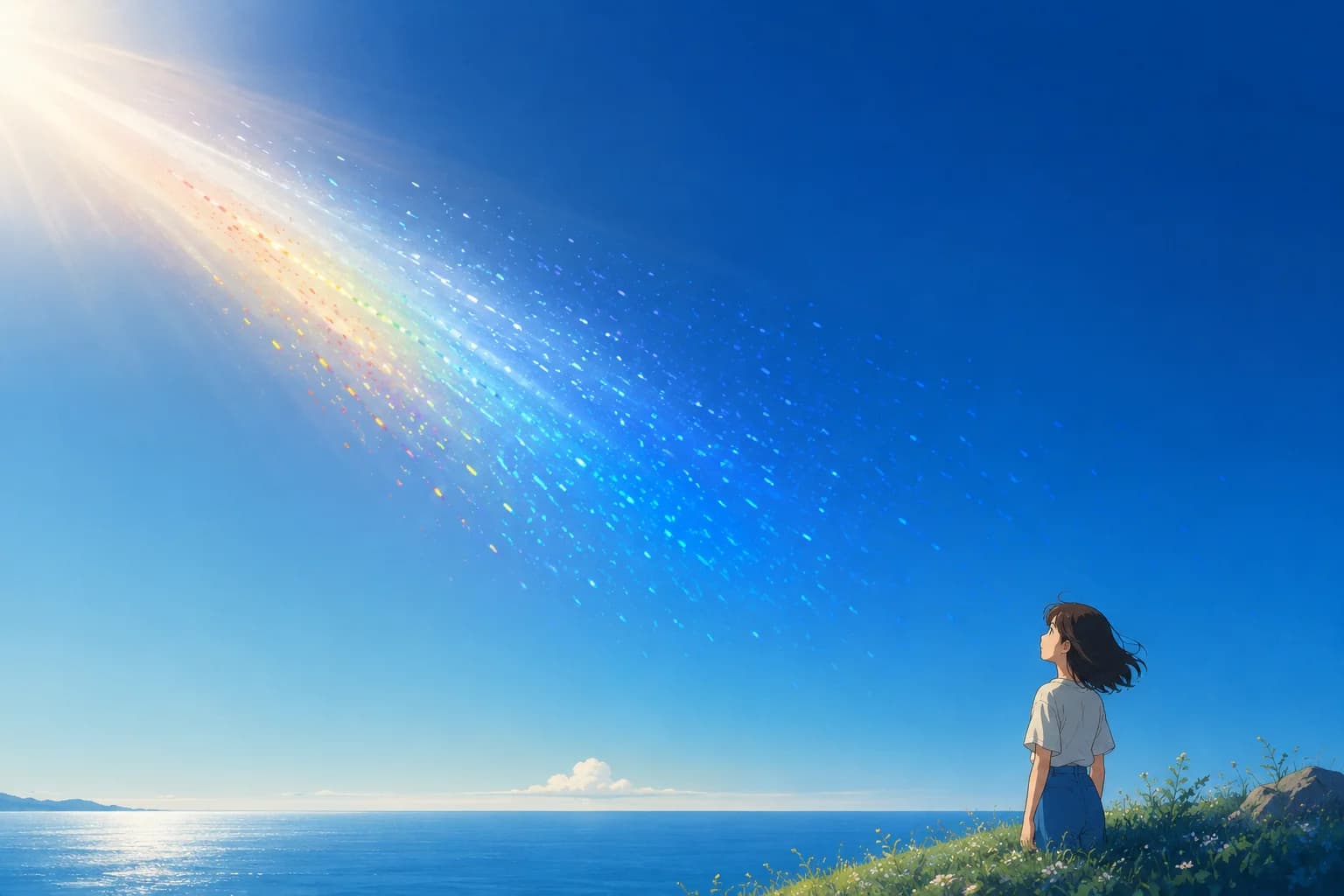 Pourquoi le ciel est bleu ?